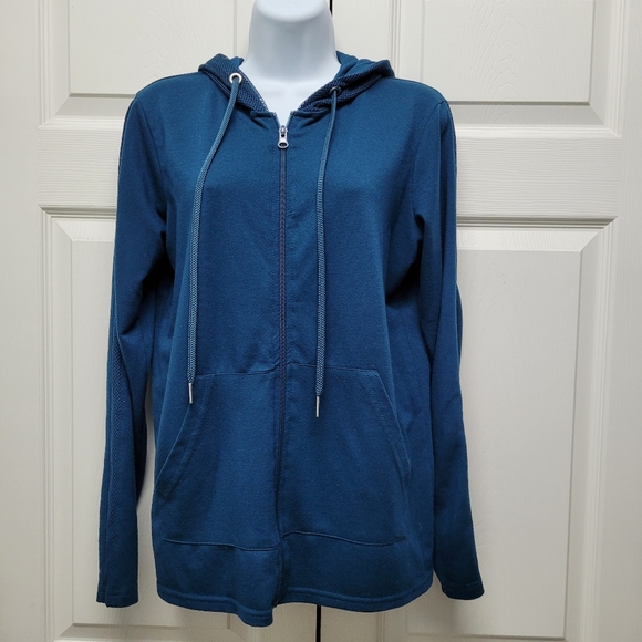 Adrienne Vittadini Full Zip Hoodie - Picture 2 of 8